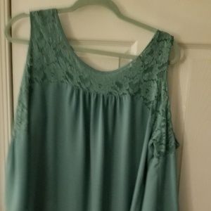 Maurices blue blouse